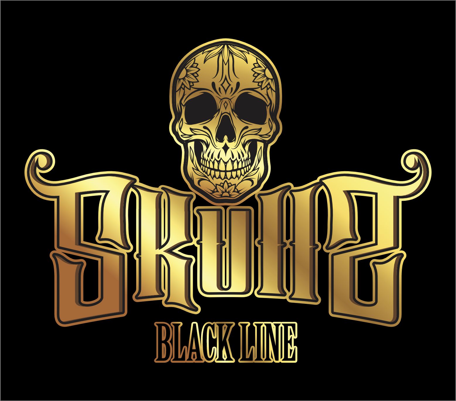 SkullBlackLine